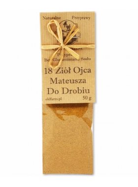 18 ZIÓŁ BRATA MATEO DO DROBIU 50 G MIESZ. PRZYPR.